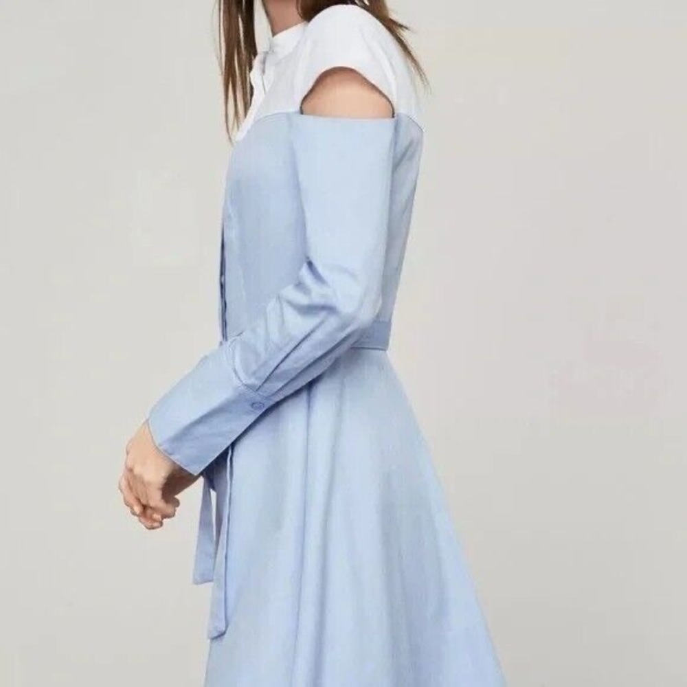 BCBGMAXAZRIA LEANDRA HIGH-LOW dress